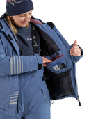 Women Winter Jacket – Norfin Nordic Earth Blue