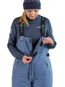 Women Winter Bib and Brace – Norfin Nordic Earth Blue