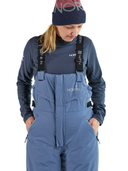 Women Winter Bib and Brace – Norfin Nordic Earth Blue